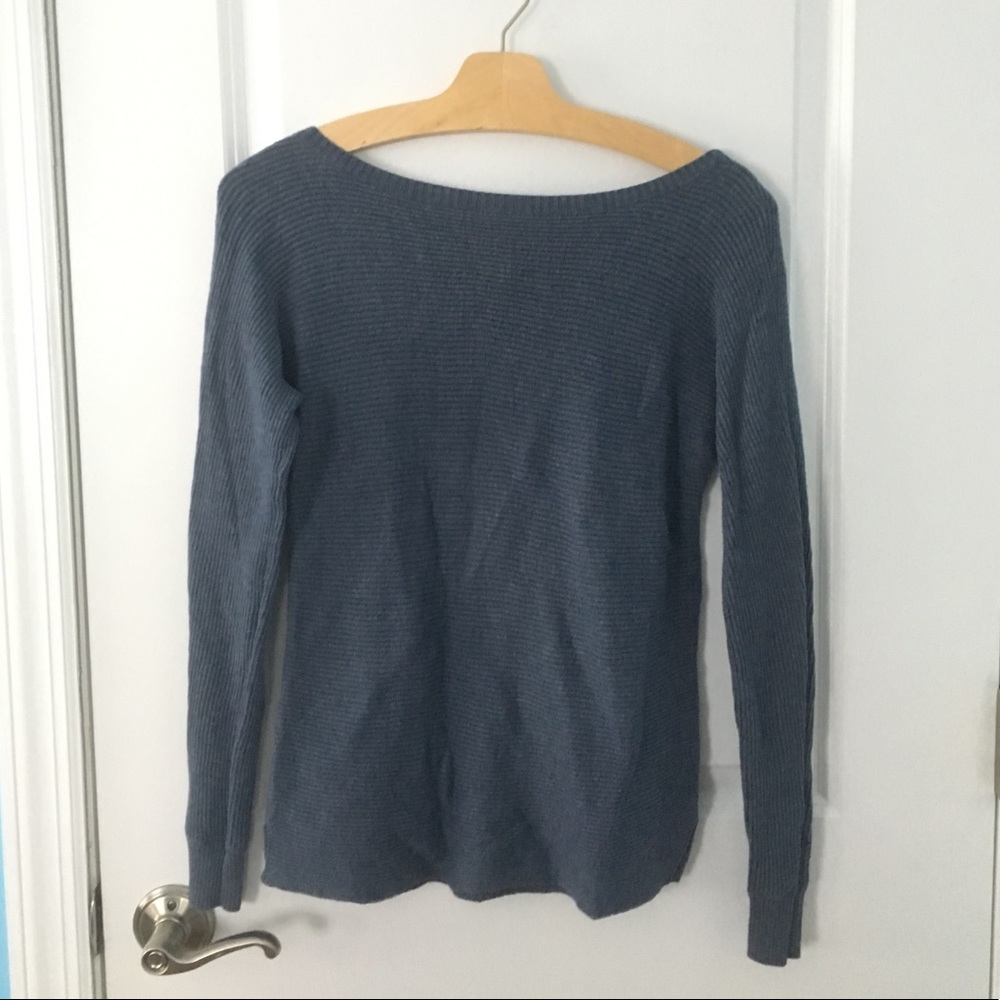 Gap Blue Striped Sweater